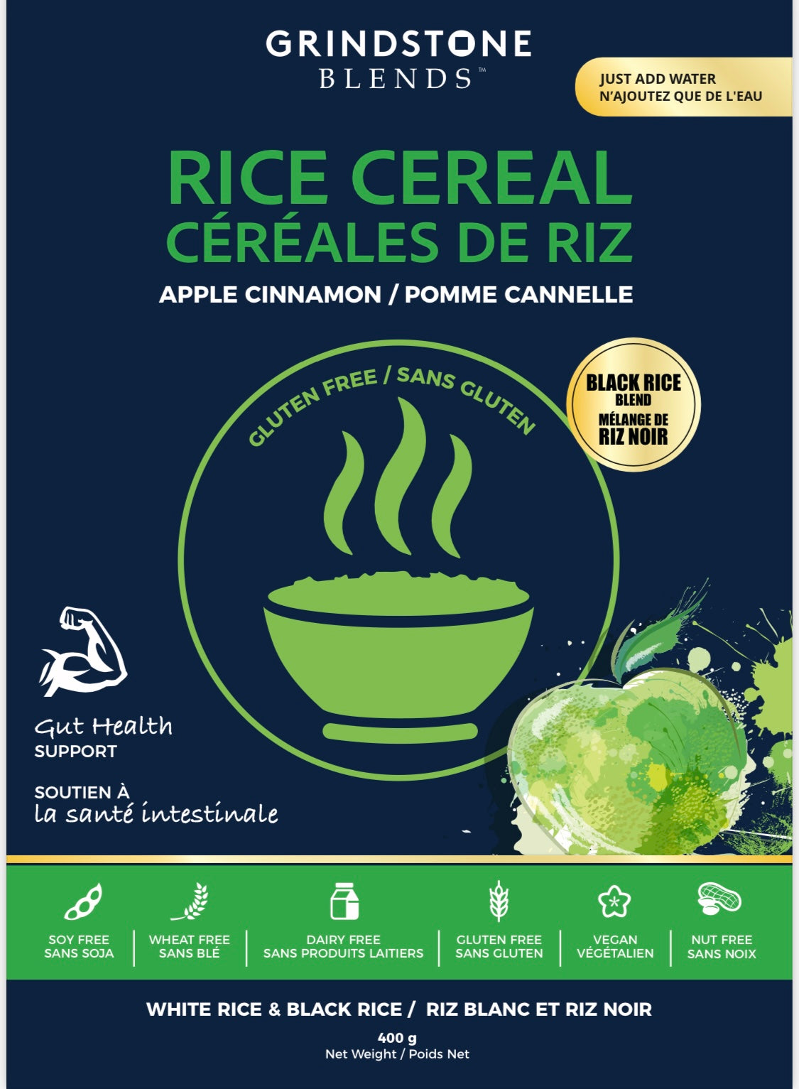 Grindstone Blends Hot Rice Cereal 400g