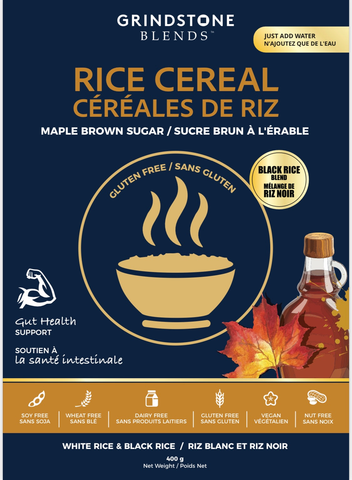 Grindstone Blends Hot Rice Cereal 400g
