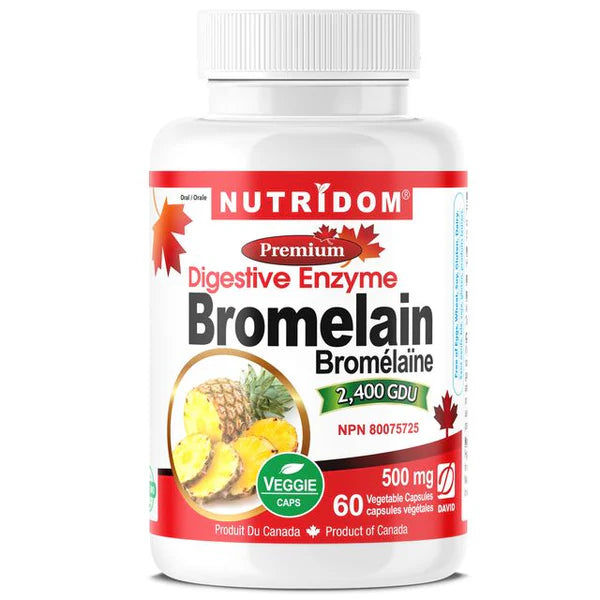 Nutridom Bromelain 60 Capsules