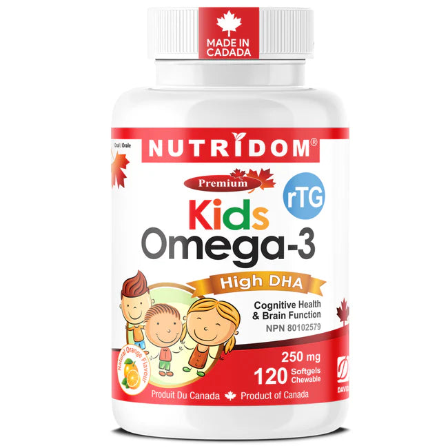 Nutridom Kids Omega-3 120 Chewable Softgels