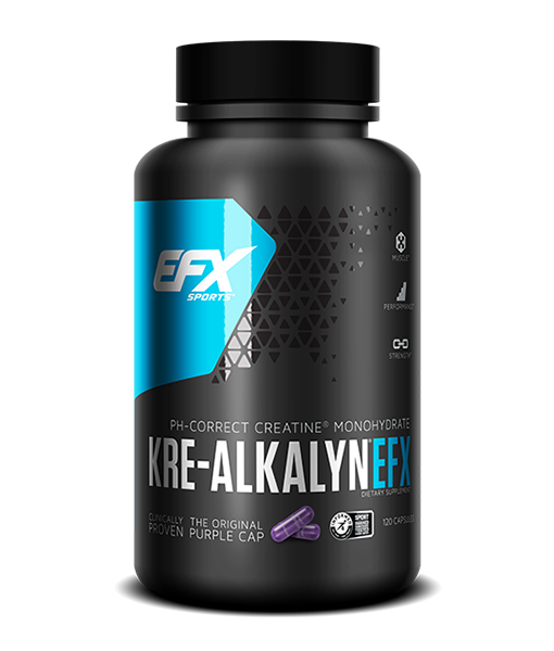 EFX Kre-Alkalyn EFX Powder & Capsules - 500g, 120, 180 vegan & 192 Capsules