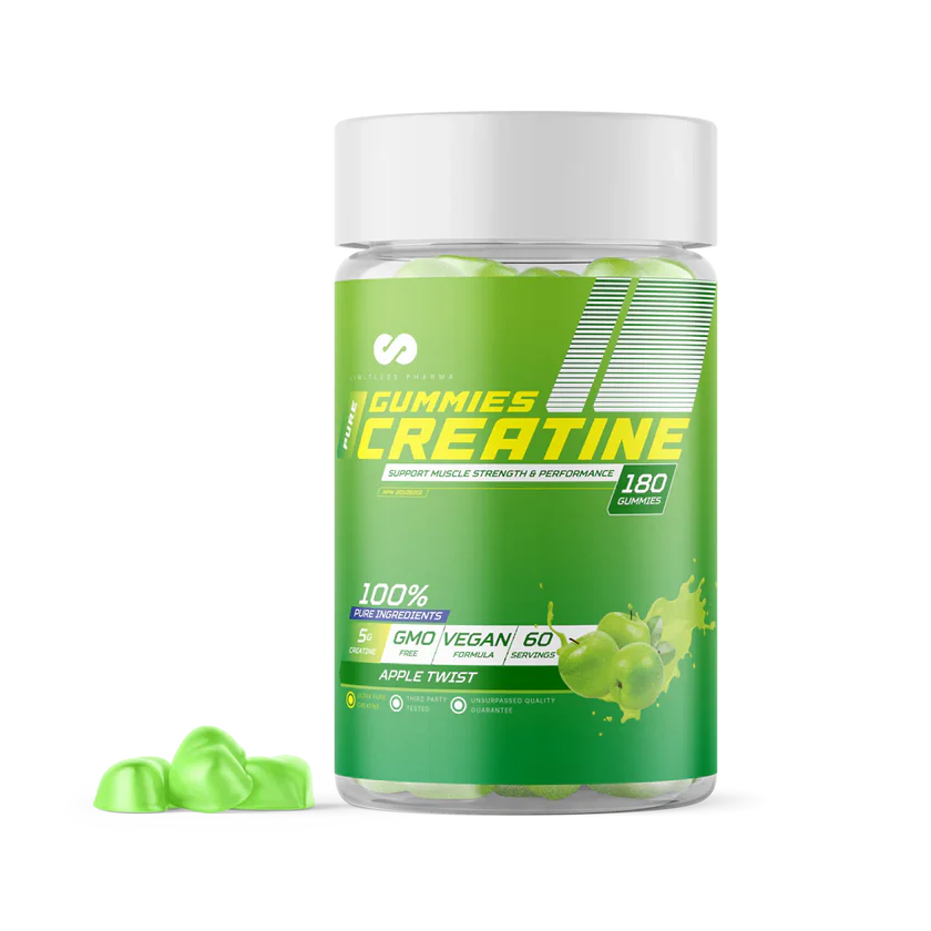 Limitless Pharma Pure Creatine Gummies 180