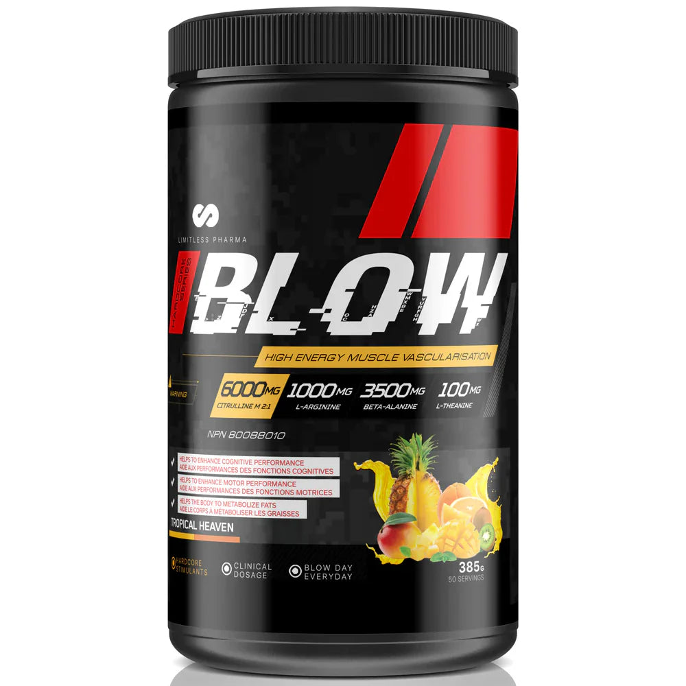 Limitless Pharma BLOW Pre-Workout 50 Servings