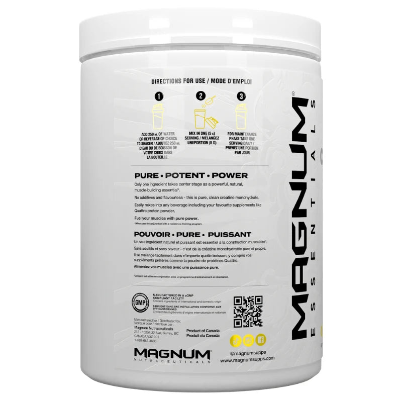 Magnum Pure Micronized Creatine 100 400g & 1000g