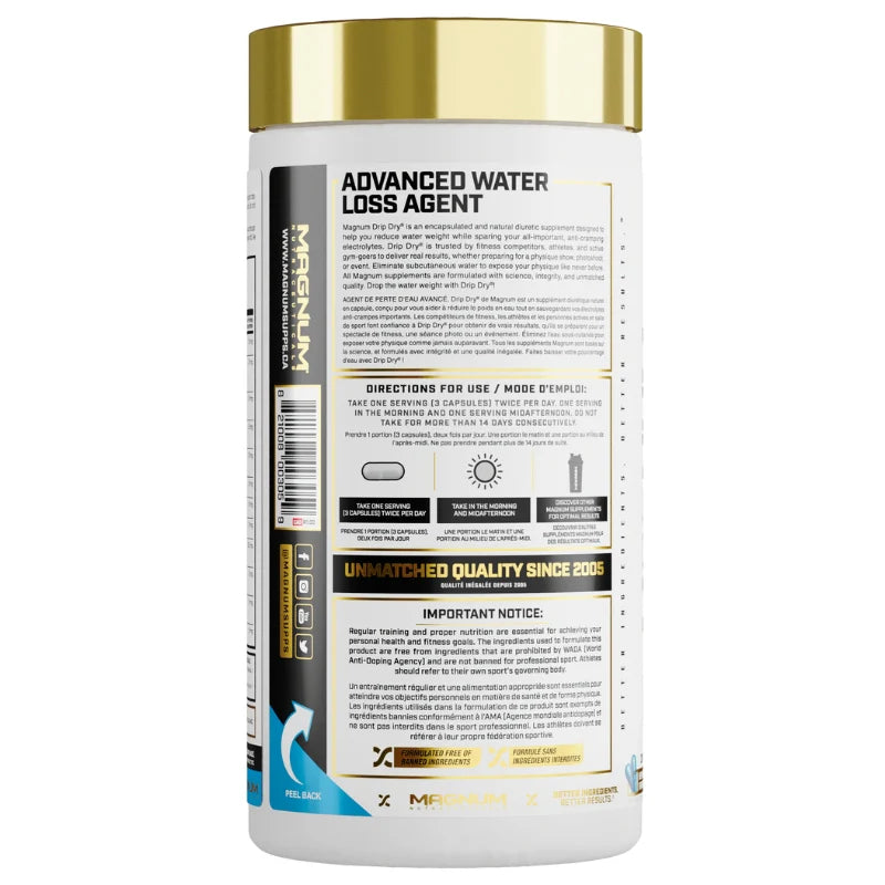 Magnum Drip Dry 90 Capsules