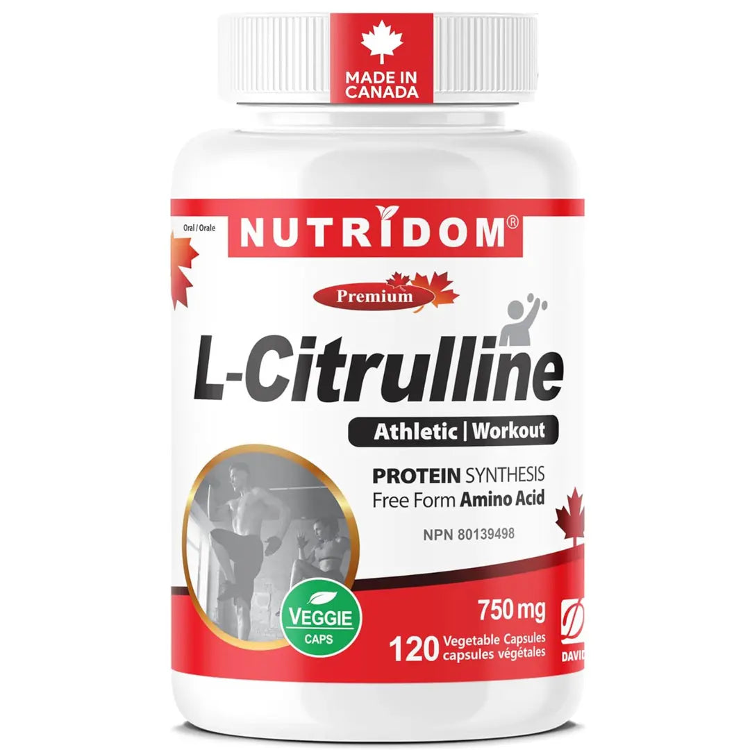 Nutridom L-Citrulline 120 Capsules