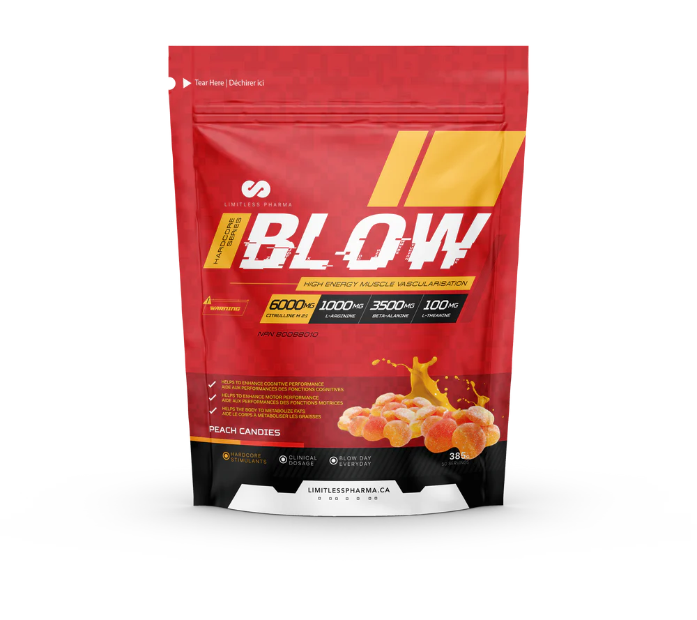 Limitless Pharma BLOW Pre-Workout 50 Servings