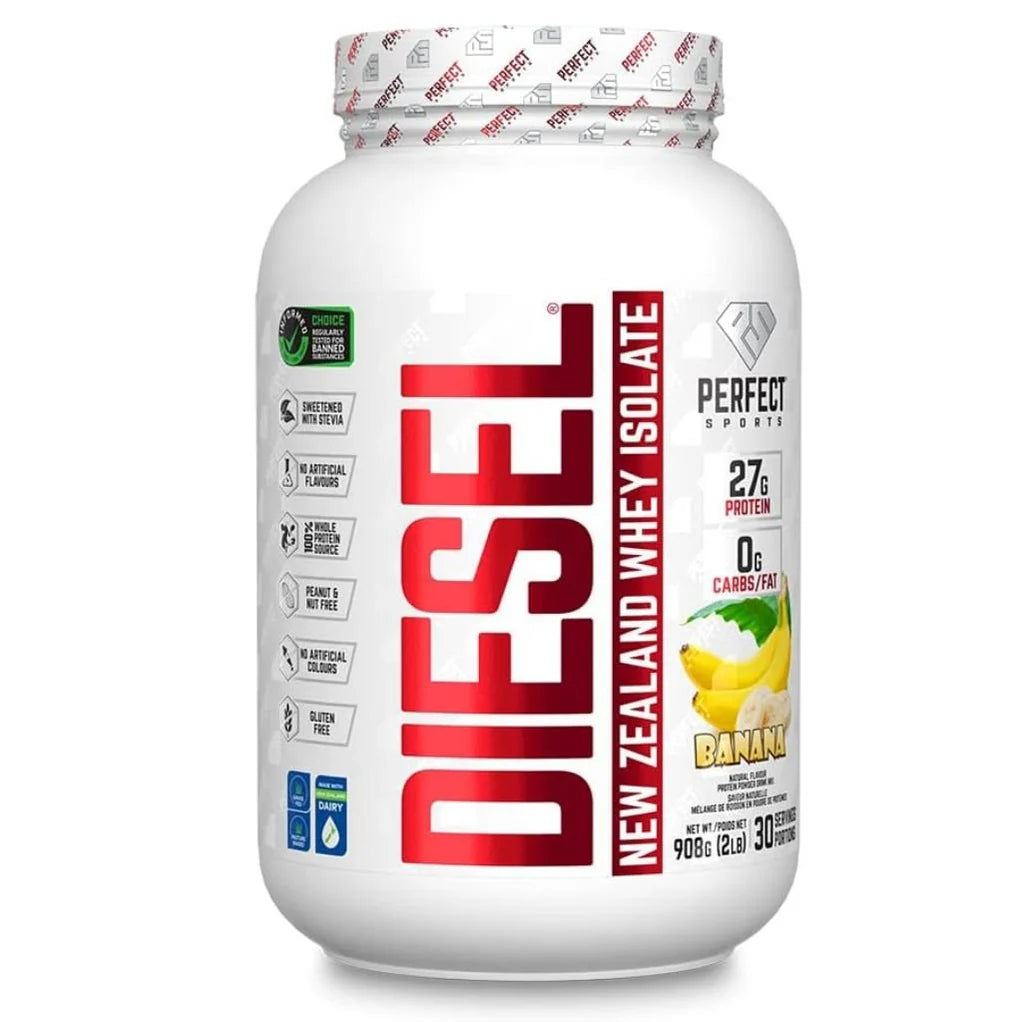 Perfect Sports Diesel New Zealand Whey Isolate 360g, 2LB & 5LB
