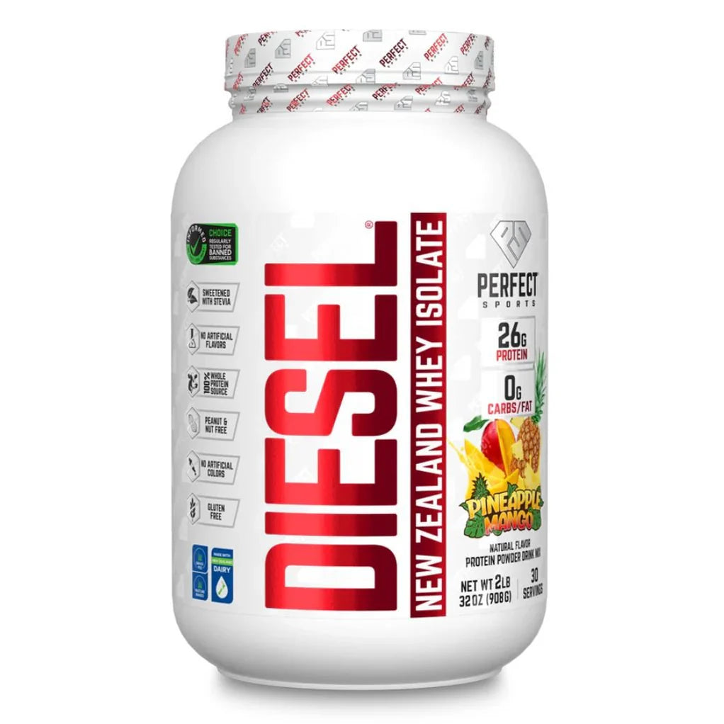 Perfect Sports Diesel New Zealand Whey Isolate 360g, 2LB & 5LB