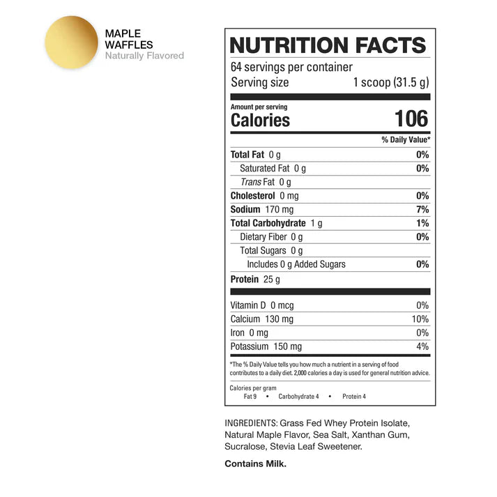 HD Muscle ProHD Isolate Protein 2.2LB & 4.4LB