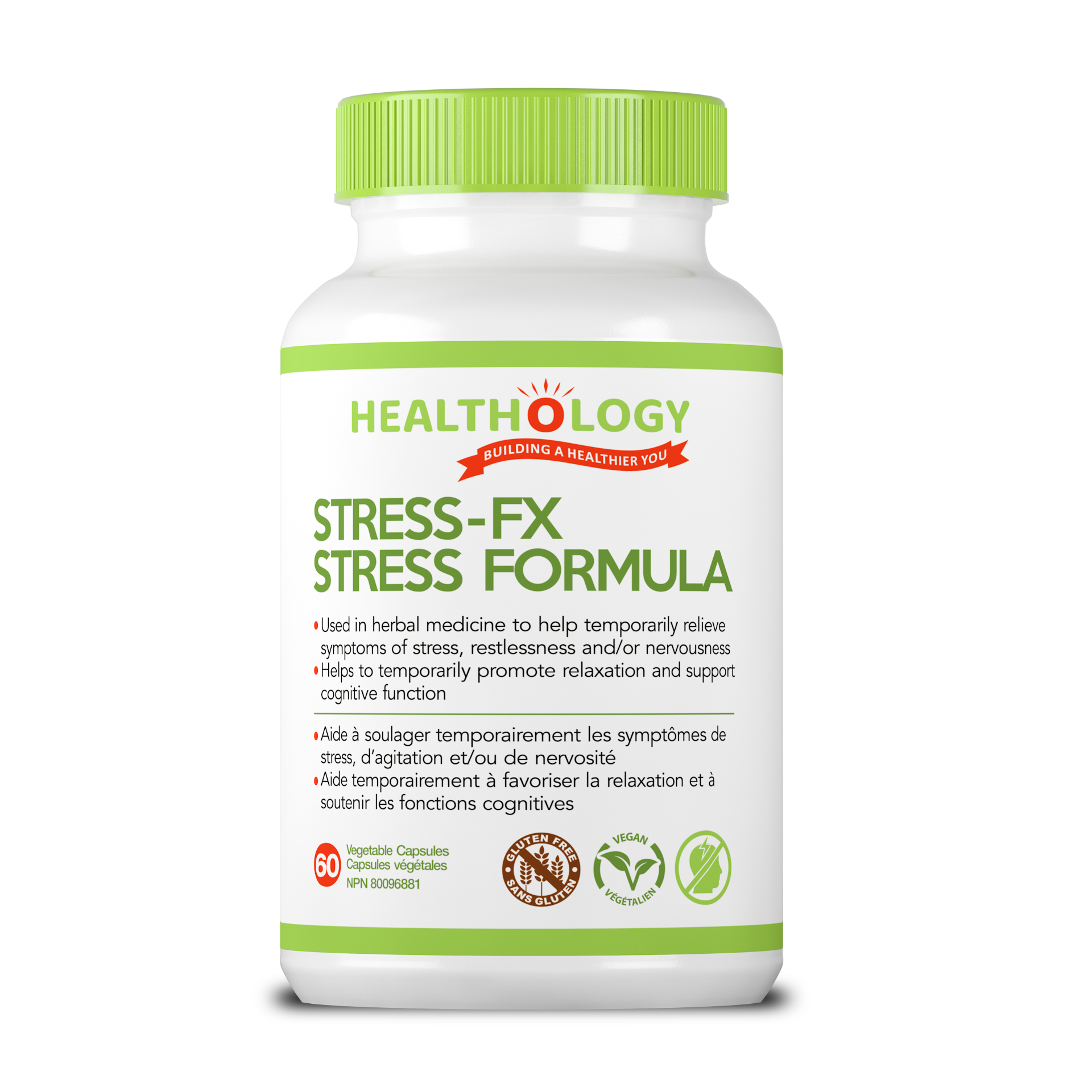 Healthology Stress-FX 60 Capsules