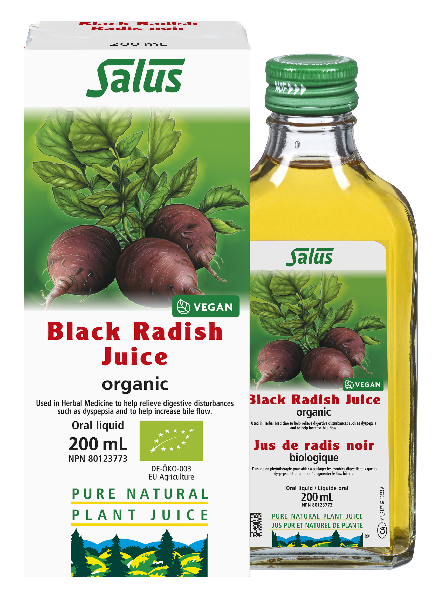 Salus Black Radish Juice 200ml