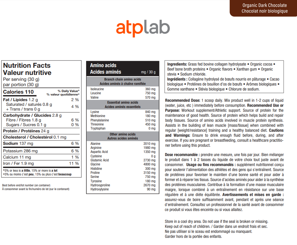 ATPLab Supreme Beef Protein 850g & 1.6Kg