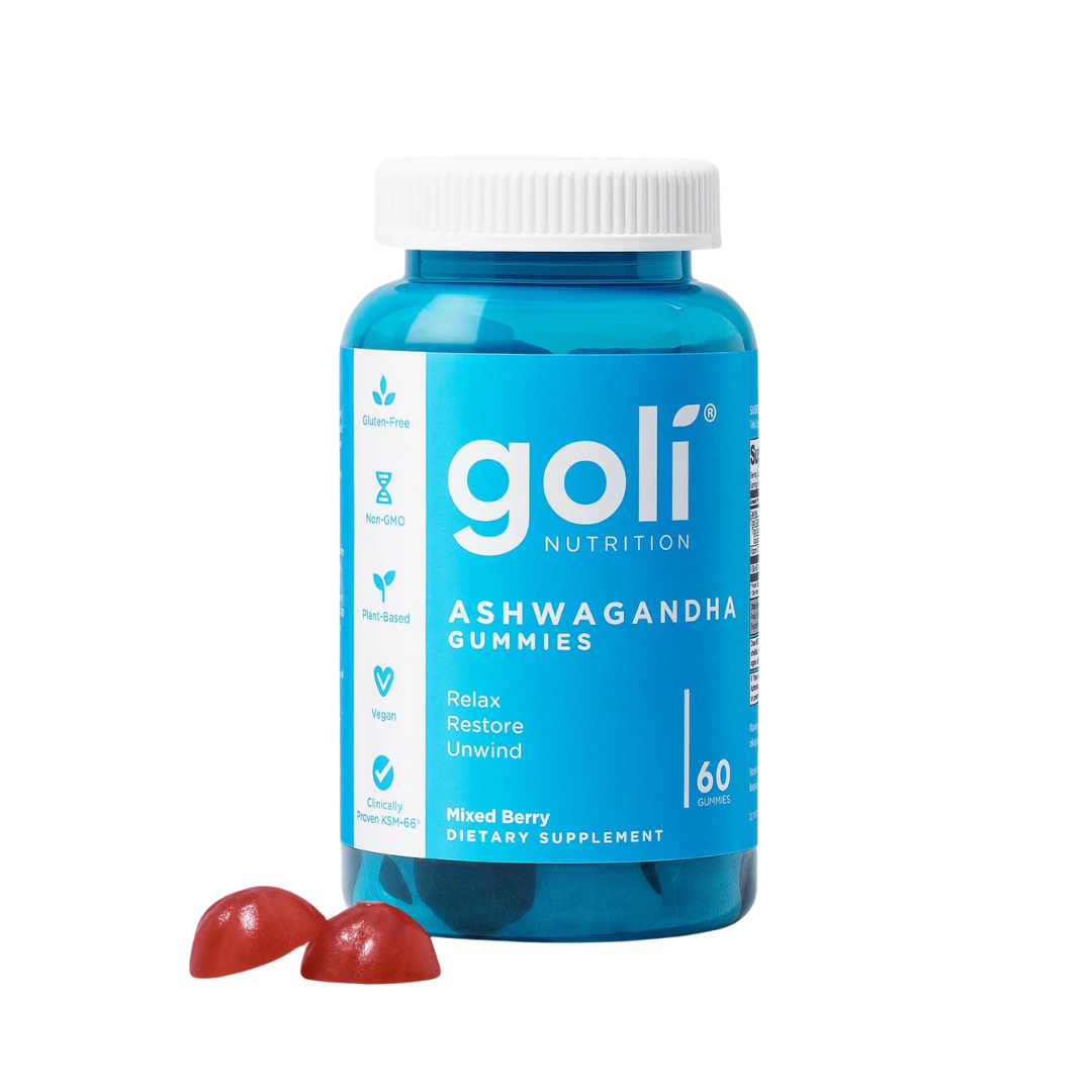 Goli Nutrition Ashwagandha Gummies 60 Gummies