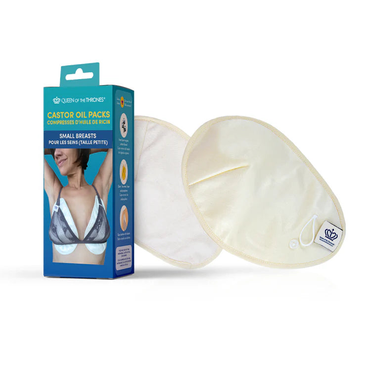 Queen of the Thrones Castor Oil Packs - Hair, Liver, Thyroid, Breasts