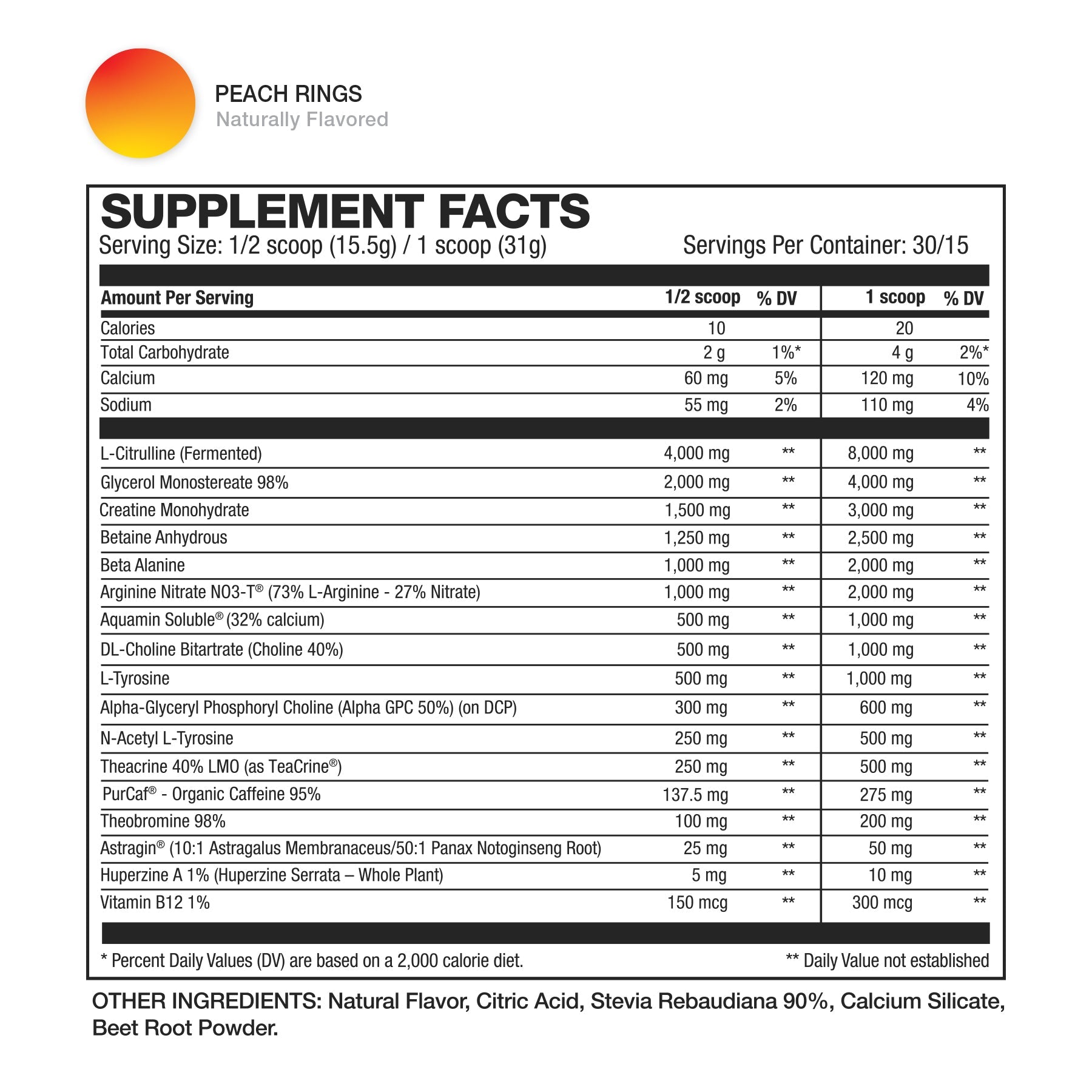 HD Muscle PreHD Ultra Pre-Workout 30 Servings