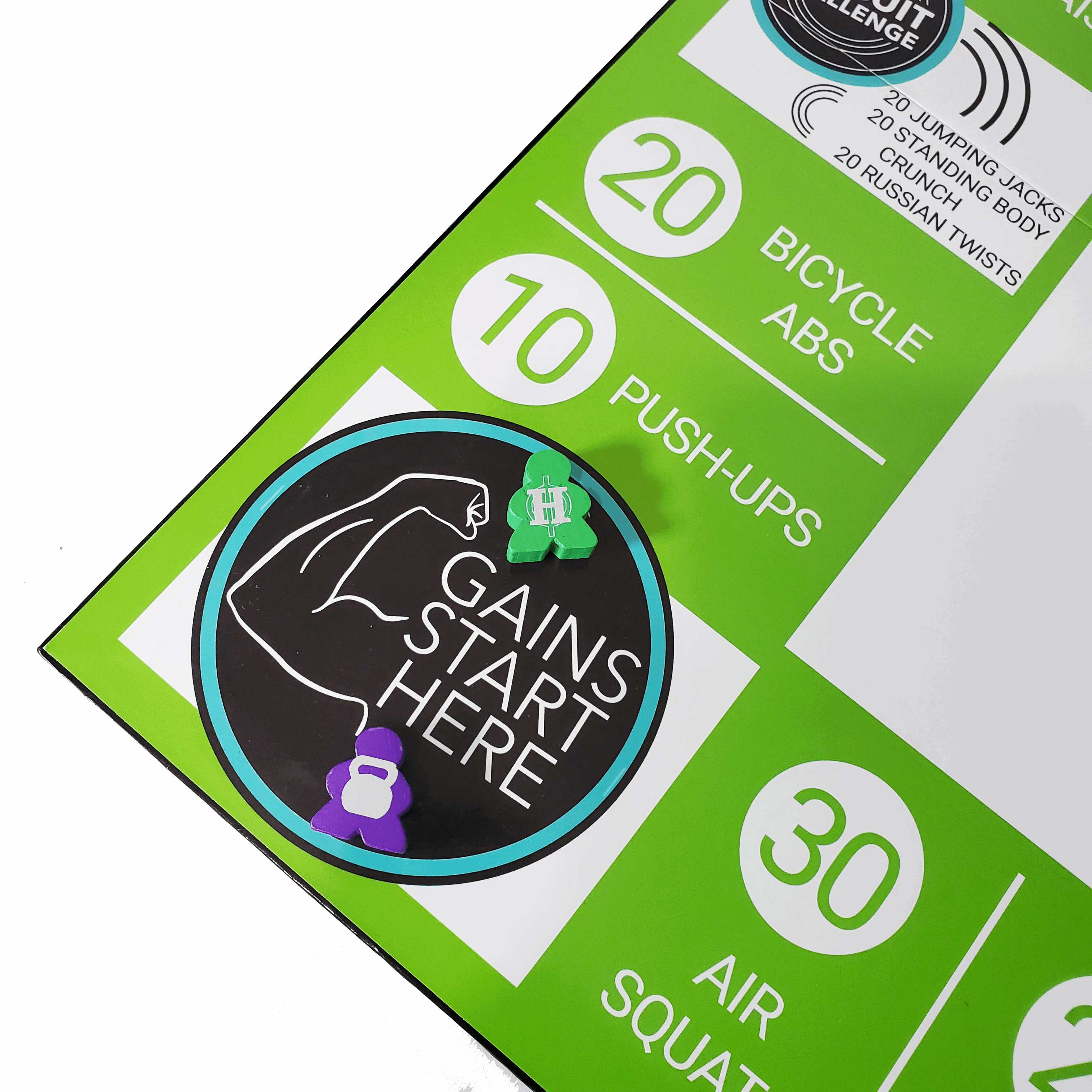 Boardgains - Bodyweight Edition - Play Anywhere!