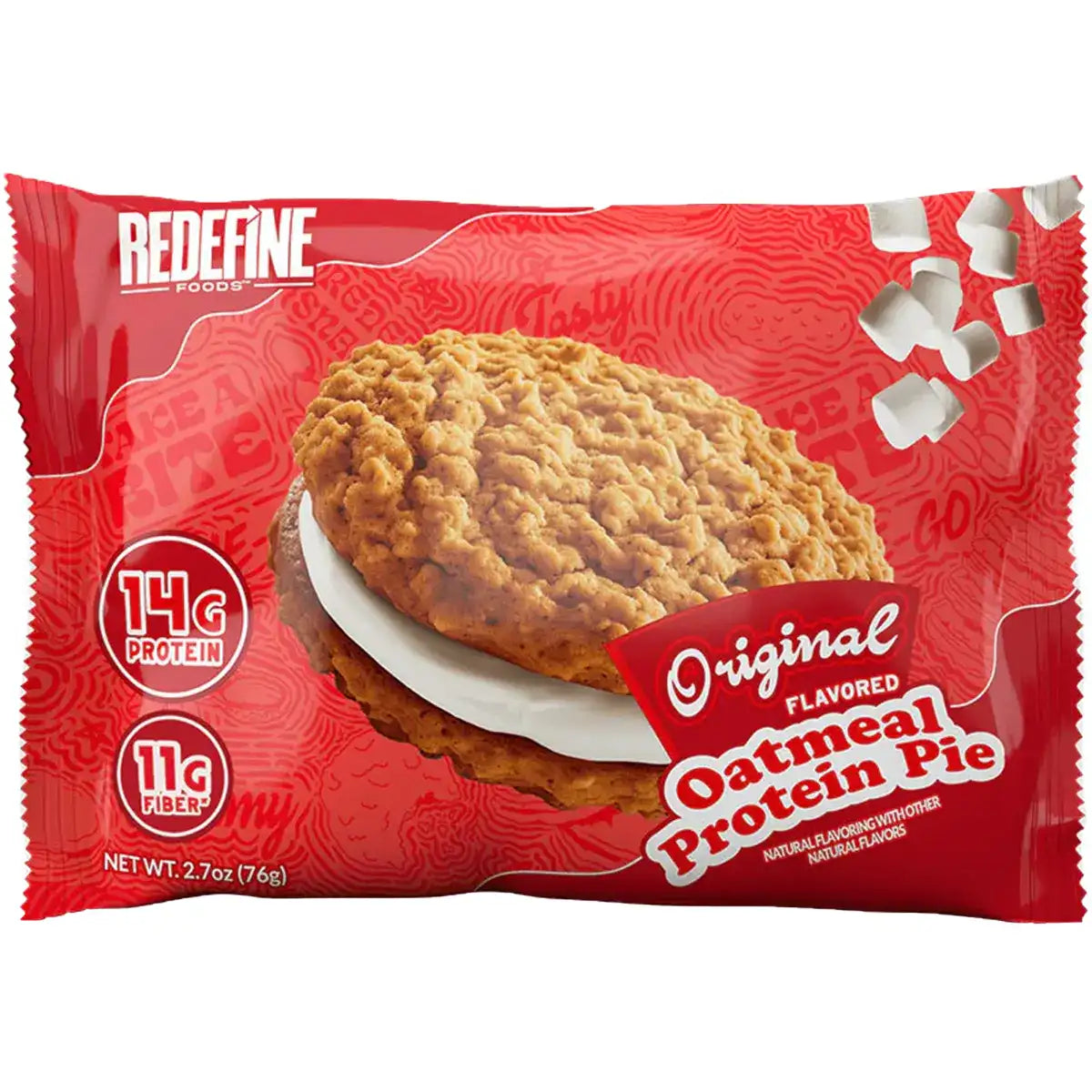 Redefine Foods Oatmeal Protein Pie 76g - Original