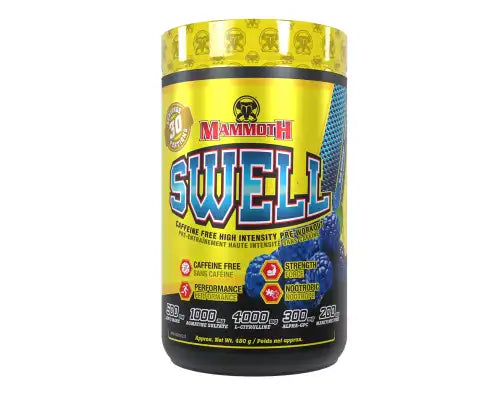 Mammoth Swell Pre-Workout (No Caffeine) 30 Servings