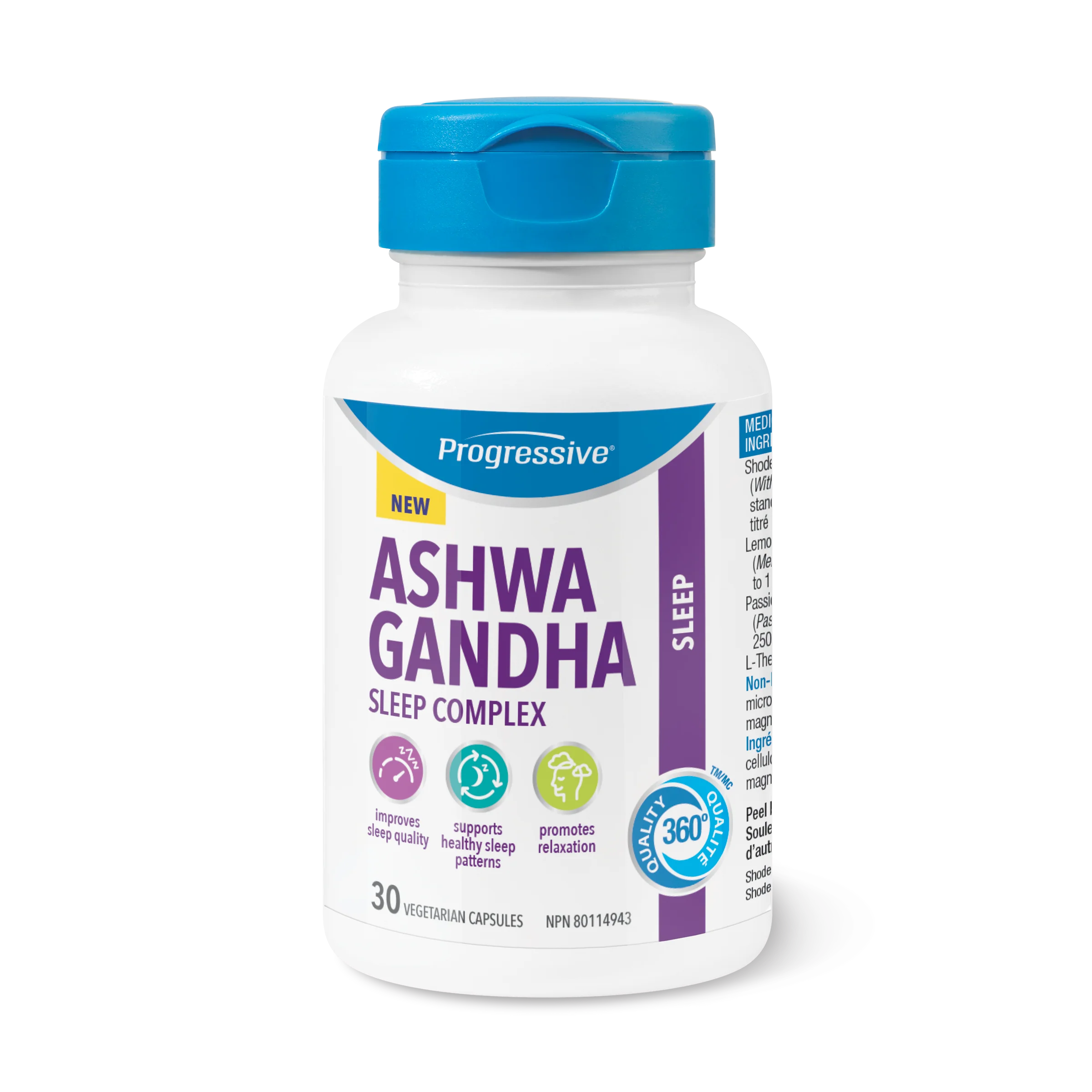 Progressive Ashwagandha Sleep Complex 30 Capsules