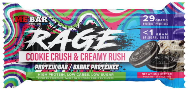 Me Bar Nutrition Rage Protein Bar
