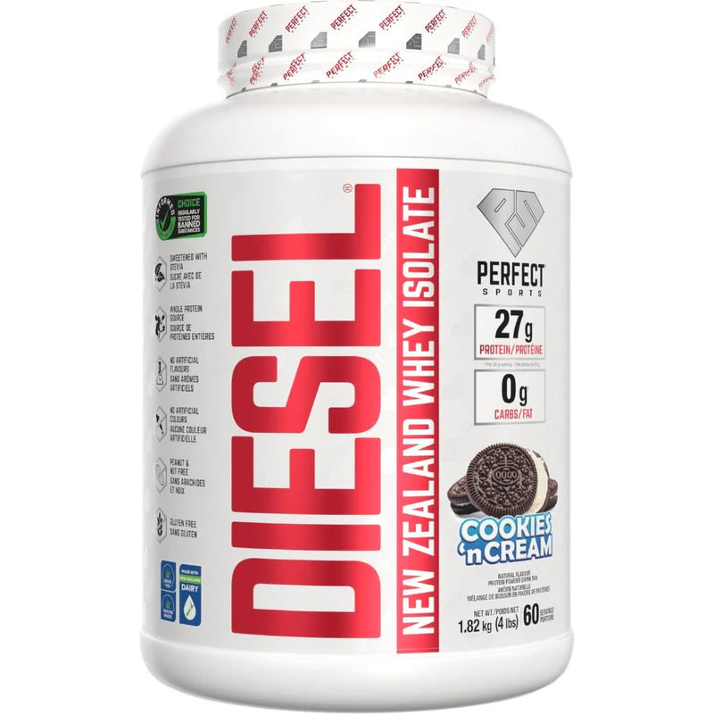 Perfect Sports Diesel New Zealand Whey Isolate 360g, 2LB & 5LB