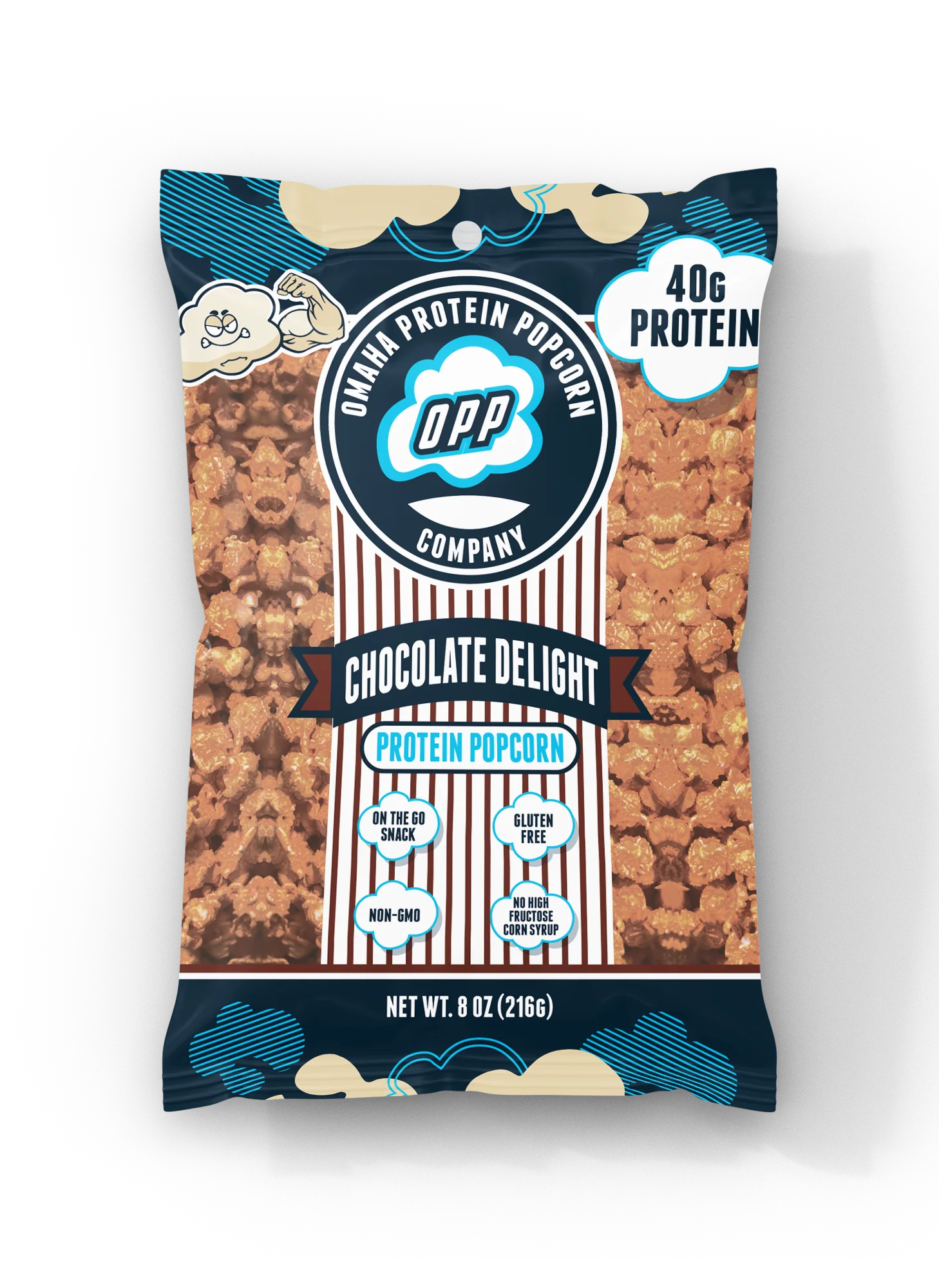 OPP Omaha Protein Popcorn 62g & 124-224g
