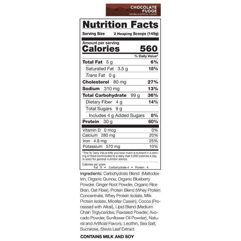 RIVAL Nutrition Clean Gainer 5LB & 10LB