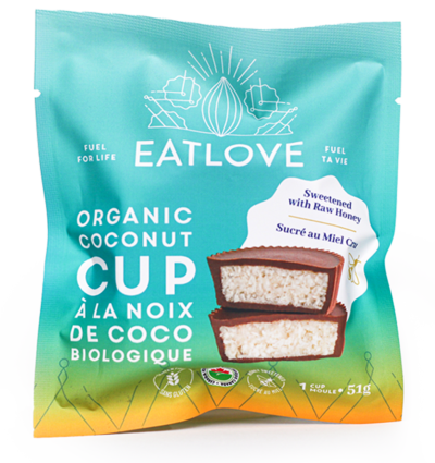 EATLOVE Organic Choco Cups 51-52g