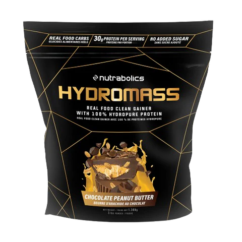 Nutrabolics Hydromass Real Food Clean Gainer 3LBS & 7.5LBS