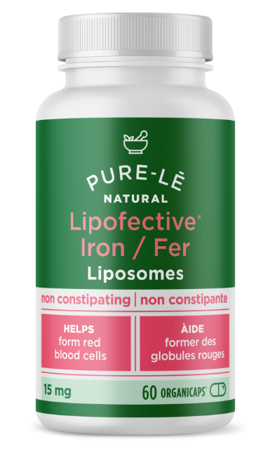Pure-Le Lipofective Iron 60 Capsules