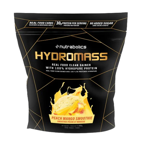 Nutrabolics Hydromass Real Food Clean Gainer 3LBS & 7.5LBS
