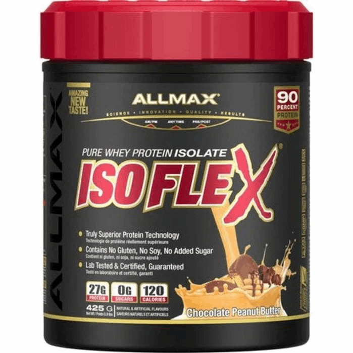 Allmax Isoflex Whey Isolate Powder 425g, 2lb & 5lb