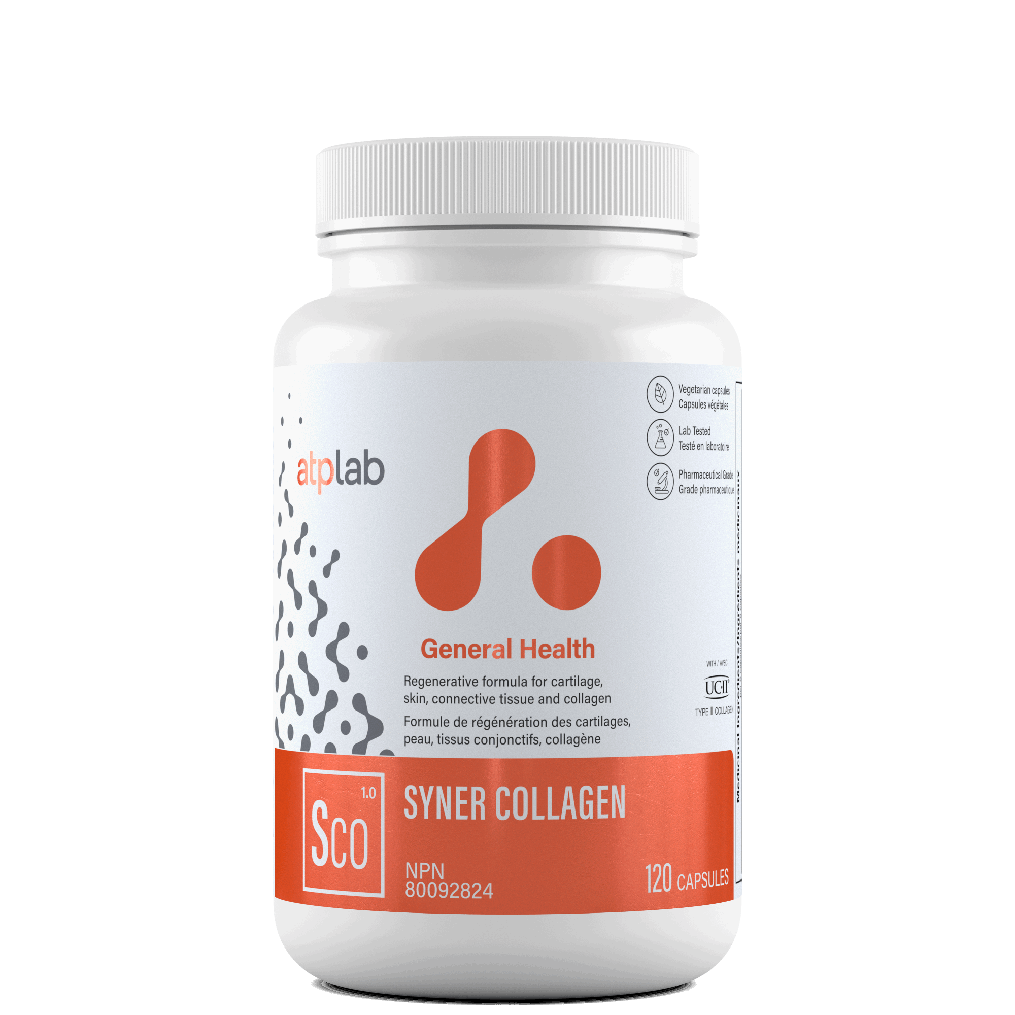 ATPLab Syner Collagen 120 Capsules - 60 Servings