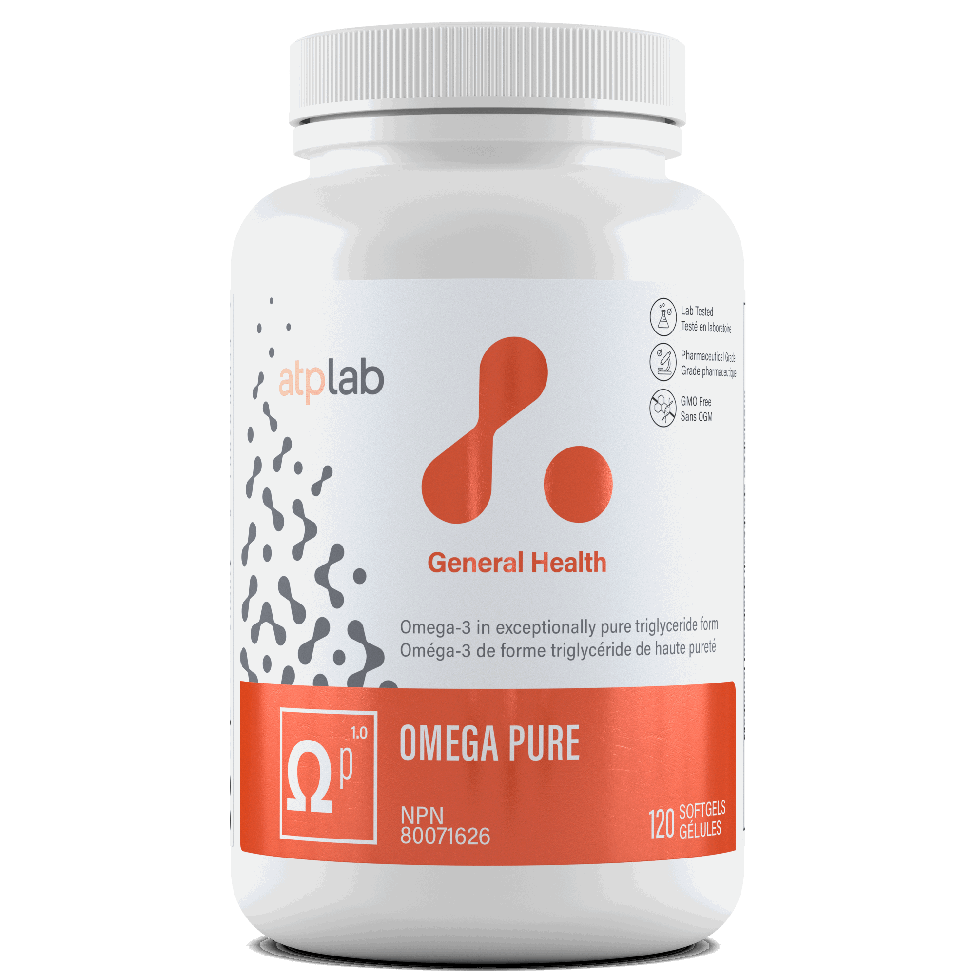 ATPLab Omega Pure 120 Softgels - 60 Servings