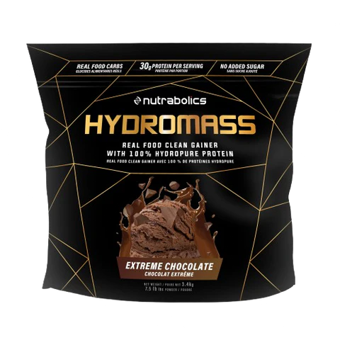 Nutrabolics Hydromass Real Food Clean Gainer 3LBS & 7.5LBS