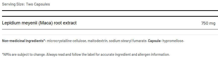 AOR Maca 180 Capsules