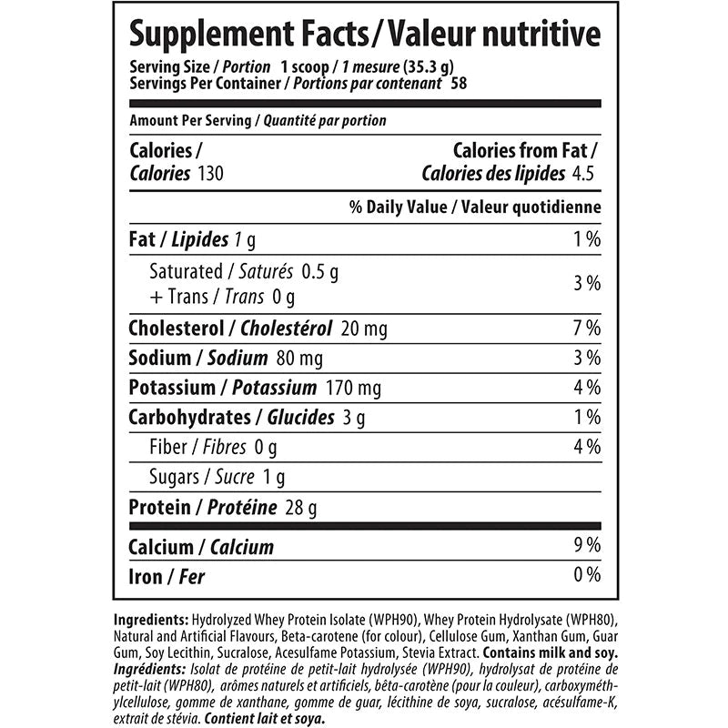 Nutrabolics Hydropure Hydrolyzed Protein 1.6LB & 4.5LB