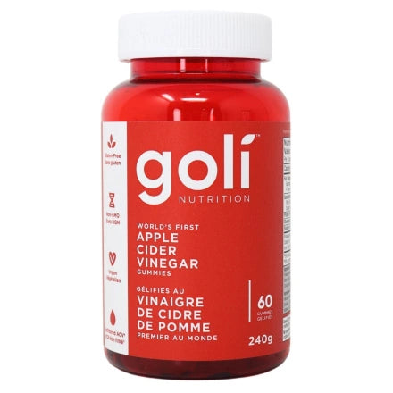 Goli Nutrition Apple Cider Vinegar Gummies 240g
