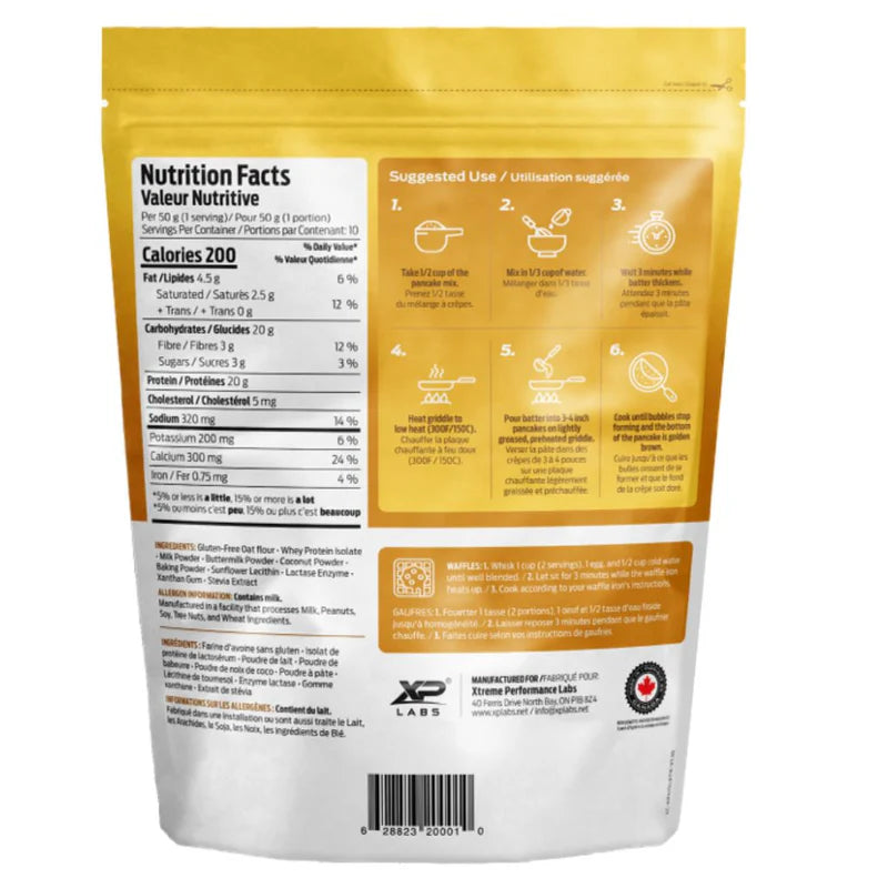 XP Labs ISO XP Prebiotic Pancake Mix 500-590g
