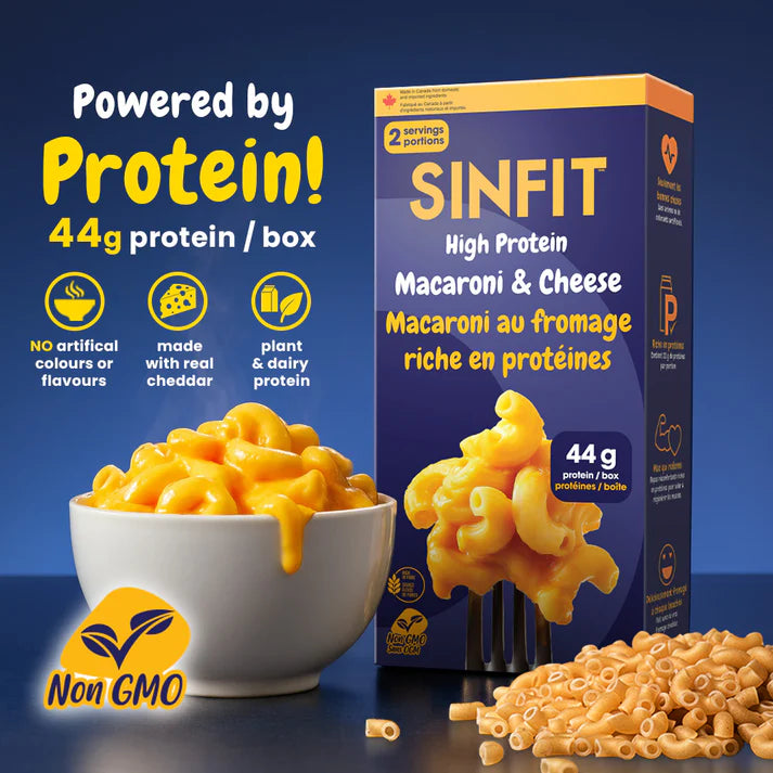 Sinfit Nutrition High Protein Macaroni & Cheese 164g