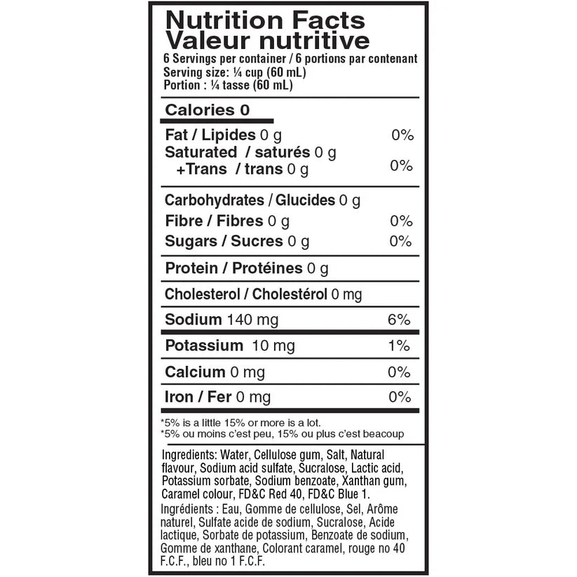 Sinfit Sugar Free Maple Syrup 355ml