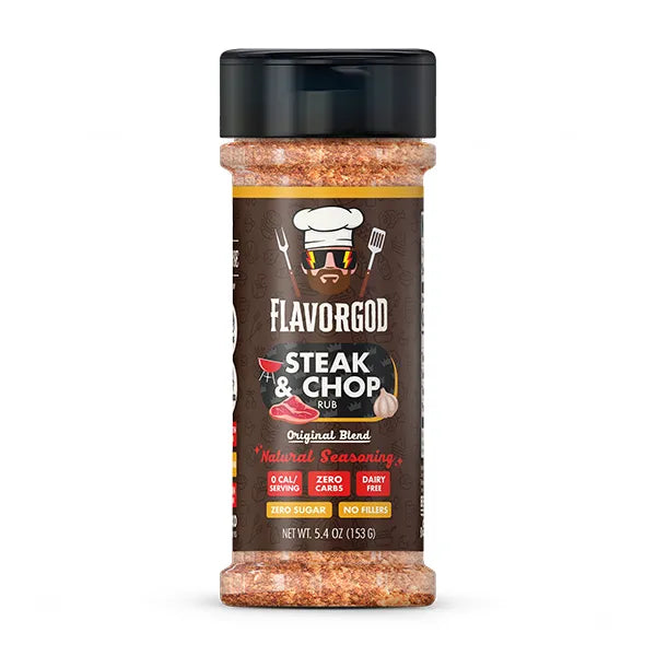 Flavor God Natural Seasonings, Rubs, Finishers, & Toppers