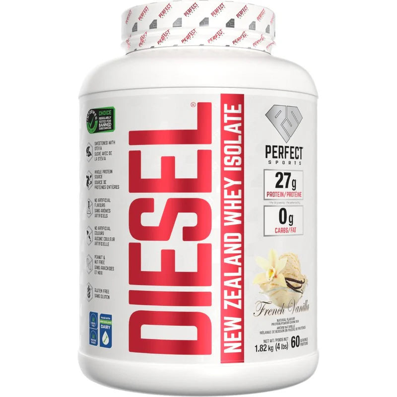 Perfect Sports Diesel New Zealand Whey Isolate 360g, 2LB & 5LB