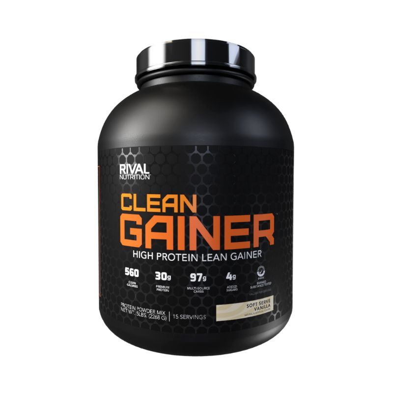 RIVAL Nutrition Clean Gainer 5LB & 10LB
