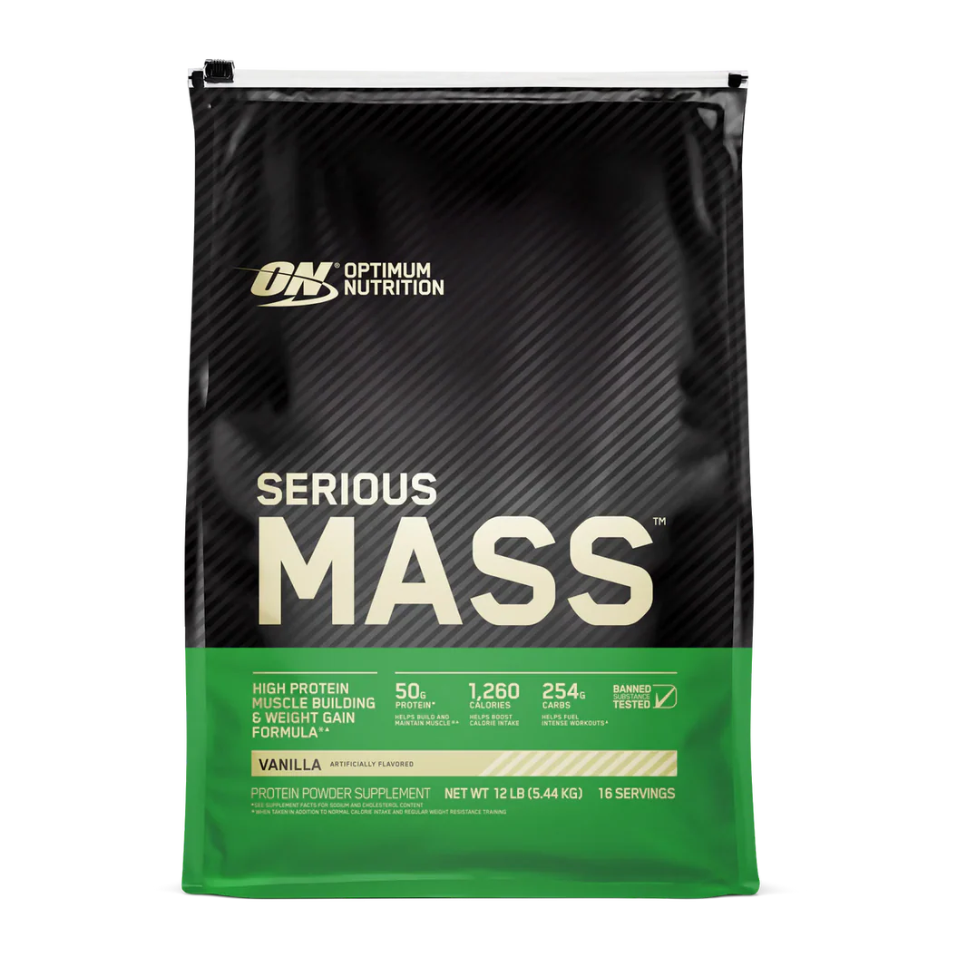 Optimum Nutrition Serious Mass 6LBS & 12LBS