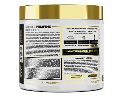 Magnum Volume 120 Capsules