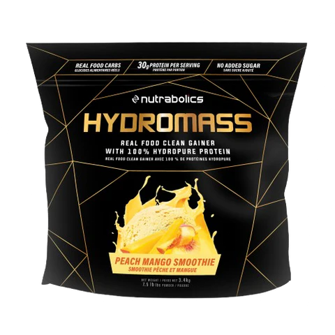 Nutrabolics Hydromass Real Food Clean Gainer 3LBS & 7.5LBS