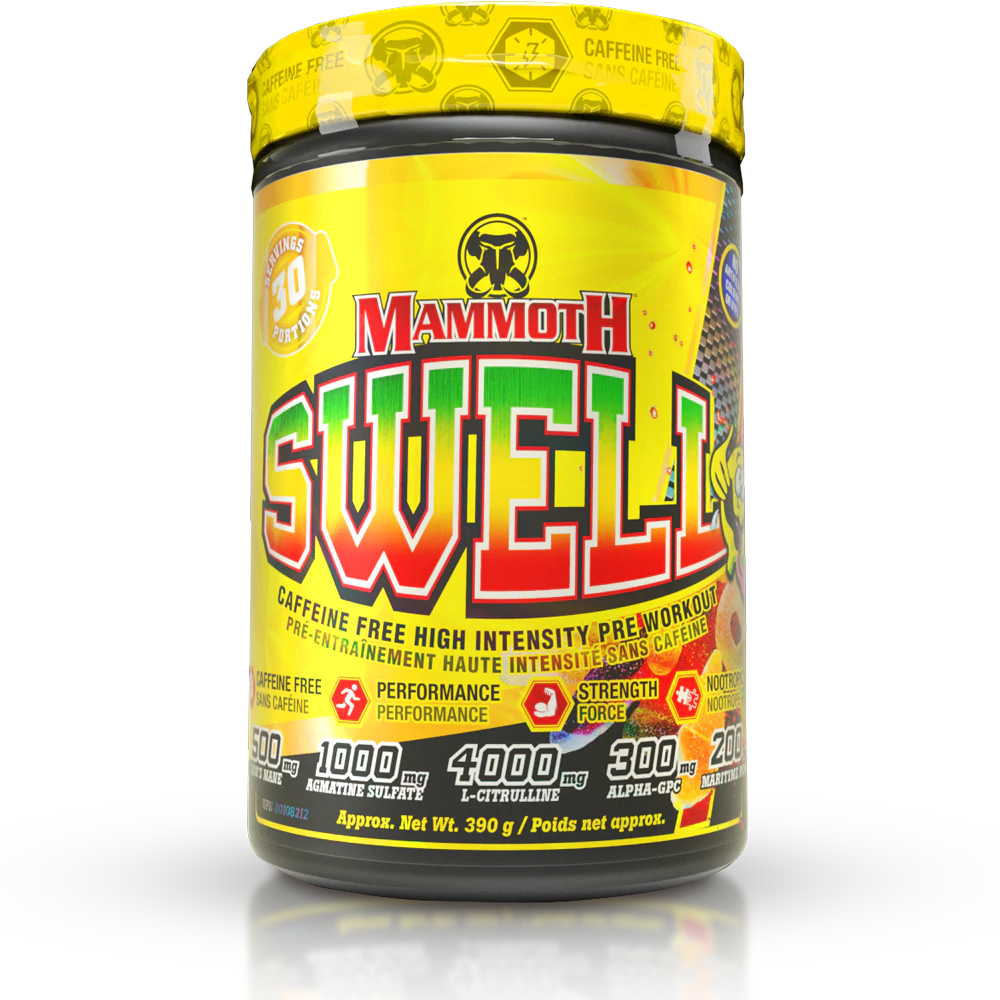 Mammoth Swell Pre-Workout (No Caffeine) 30 Servings