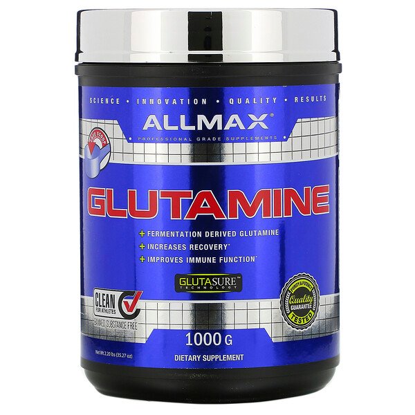 Allmax L-Glutamine 400g & 1000g
